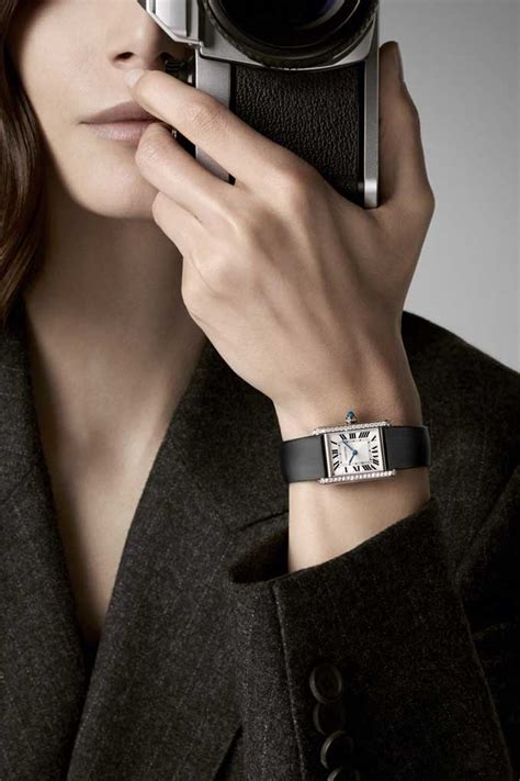 cartier tank womans|cartier tank female.